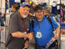 New ARRL book releases gave attendees an opportunity to meet the authors, including Tony Milluzzi, KD8RTT (far left), author of "Satellite Operating for Amateur Radio", and “Salty Walt” Hudson, K4OGO (middle and right), author of "Salty Walt’s Next Level Portable Antenna Sketchbook."